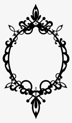 Ornate Oval Frame Clip Art - Victorian Frame Png Transparent