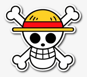 Pirate Hat Clip Art Image - One Piece Jolly Roger