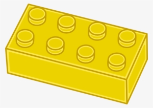 Yellow Lego Brick Clip Art At Clker - Lego