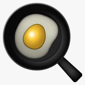 Cooking Egg Emoji - Fried Egg Emoji