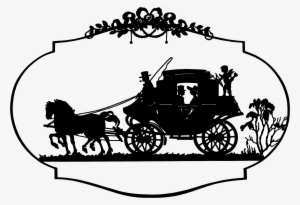 Clipart Black And White Library Clipart And Carriage - Fairy Tale Png