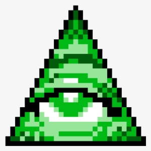 Illuminati X3 - Pixel Art Illuminati