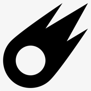 Svg Royalty Free Library Meteor Free On Dumielauxepices - Comet Icon