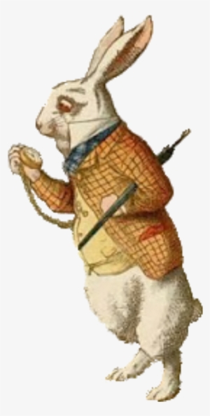 Vintage Alice In Wonderland Cut Out Png's - White Rabbit Alice In Wonderland Original