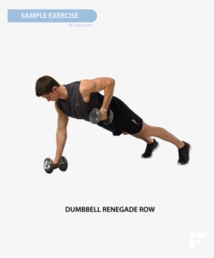 Dumbbell Exercise Workout Poster - Exercise Dumbbell