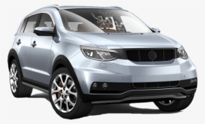 Car With Cracked Windshield In San Jose, Ca - Car