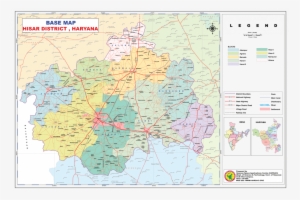 District Hisar Map - Hisar District