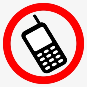 Phone Clipart Mobile Logo - No Phones Safety Sign