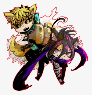 [one Punch Man]genos Vs Sonic By ~yamcat - One Punch Man Sonic Neko