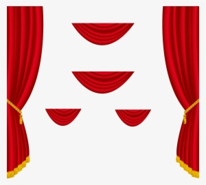 0, - Red Curtains Designs Png