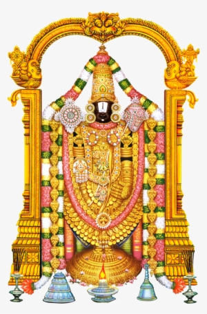 Hindu Temple Vector Graphic Source - Lord Venkateswara Images Png
