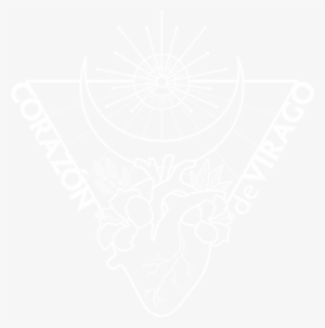 Corazondevirago Logo R1 Wh - White Photo For Instagram