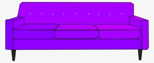 This Free Icons Png Design Of Purple Sofa