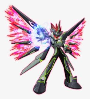 My Favorite Mega Man Memory Was Activating Black Ace - Mega Man Star Force Png