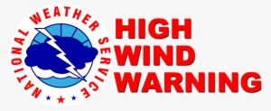 Saturday, April 2nd - High Winds Weather Warning