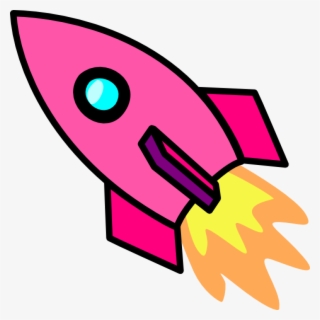 Cartoon Spaceship Png - Rocket Clipart