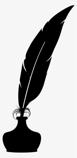 Clipart - Ink And Pen Silhouette