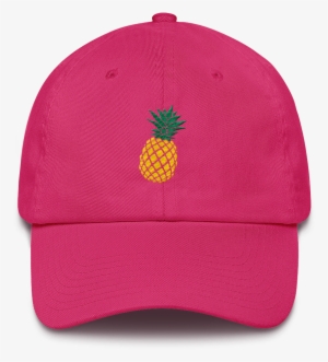 Pink And White Pirate Flag Dad Hat - Skull And Swords Hat