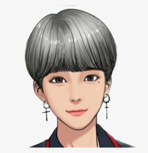 Suga Webtoon Anime Manga Minyoongi Kpop Btssuga Bts - 女神 降臨 Bts