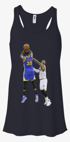 Kevin Durant Shooting Over Lebron James Shirt Racerback - Shirt
