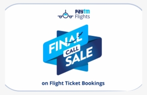 Paytm Flights Offer - Graphic Design
