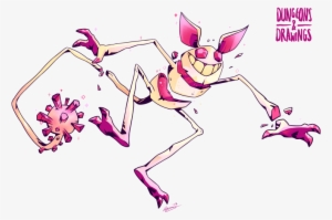 Crystalline Troll - Dungeons And Dragons Character Drawings