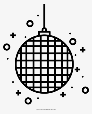 Alert Famous Disco Ball Coloring Page Ultra Pages - Illustration