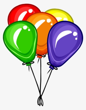Ballons Transparent Bunch - Balloons Clipart