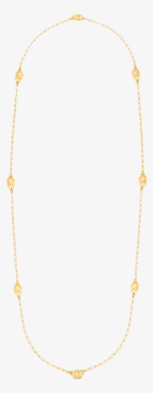 Dinh Van R8 Menottes Long Length Gold Necklace - Lionel Meylan S.a.