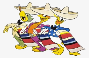 3 Amigos Clipart - Poster: The Three Caballeros, 40x27in.