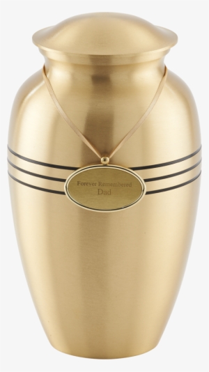 Brushed Bronze Urn - Bronze