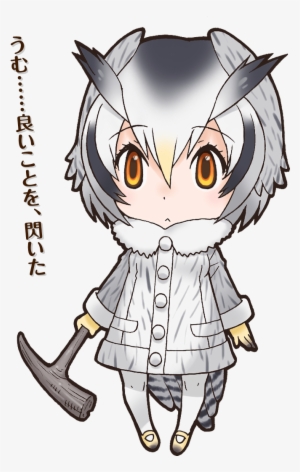 Northern White Faced Owl Kemono Friends