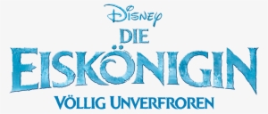 Frozen Logo Disney Frozen German - Disney Die Eiskönigin Logo