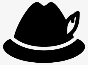 German Hat Filled Icon - Hat