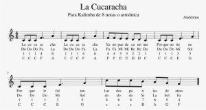 La Cucaracha - Score La Cucaracha Fa