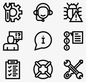 Tech Support 40 Icons - Web Design