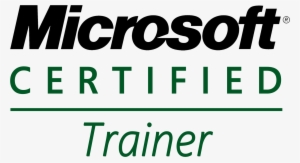 Mct Logo - Microsoft Certified Trainer Logo