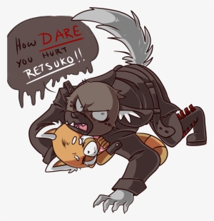 How Dare You By Zombbean-dccz9v2 - Aggretsuko Haida X Retsuko