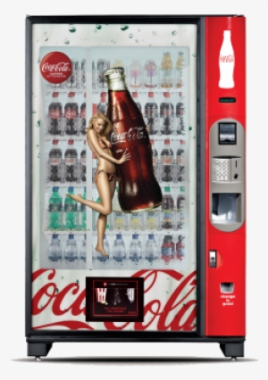Transparent Lcd Vending Machine - Vending Coca Cola