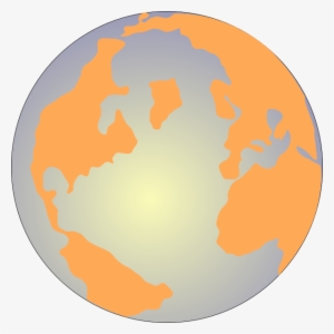 Orange And Blue Globe 2 Svg Clip Arts 600 X 601 Px