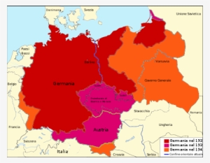 Nazi Germany - Mapa De Alemania Nazi