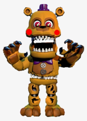 Nightmare Toy Fredbear - Five Nights At Freddy's World Fredbear