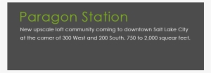 Paragon Station Slide Overlay - Parallel