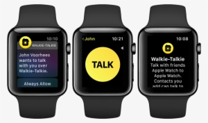 Brand New In Watchos 5, Walkie-talkie Joins The Short - Apple Watch Os 5 Control Center