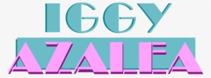 Iggy Azalea 2014 Logo - New Classic - 546x223 PNG Download - PNGkit