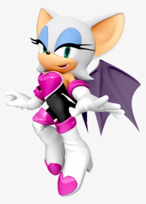 Sonic Runners Rouge - Rouge The Bat Png