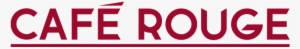 Café Rouge Logo - Cafe Rouge Logo
