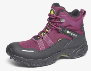 Speed Women's Bugrip - Icebug Women's Speed Bugrip Boot - 8.5 - Azalea