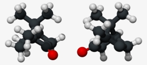 Alcanfor 3d Xray - Camphor Ball And Stick