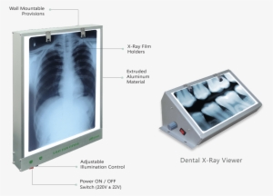 X-ray Film Viewer Single Panel - X-ray